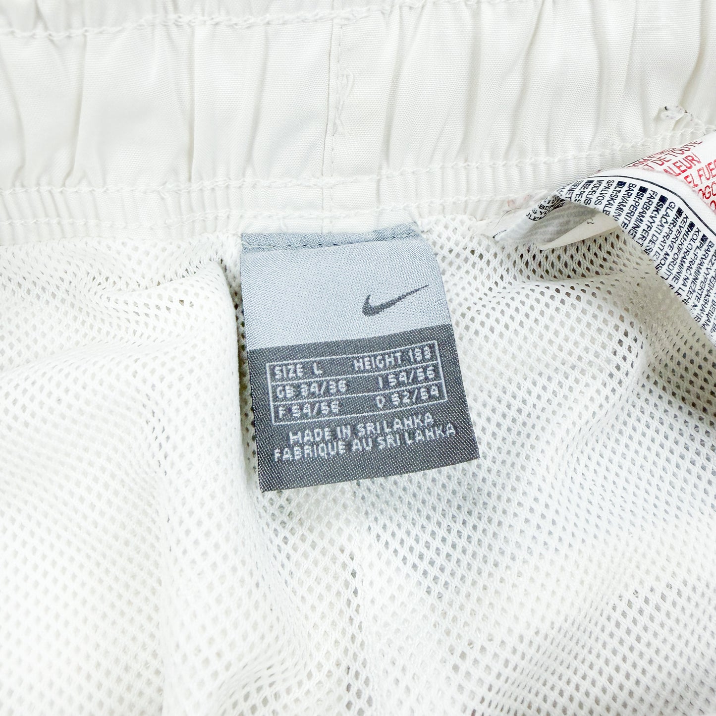 Nike Early 2000's Shox Joggers Tracksuit Bottoms - White / Grey - Size: Large