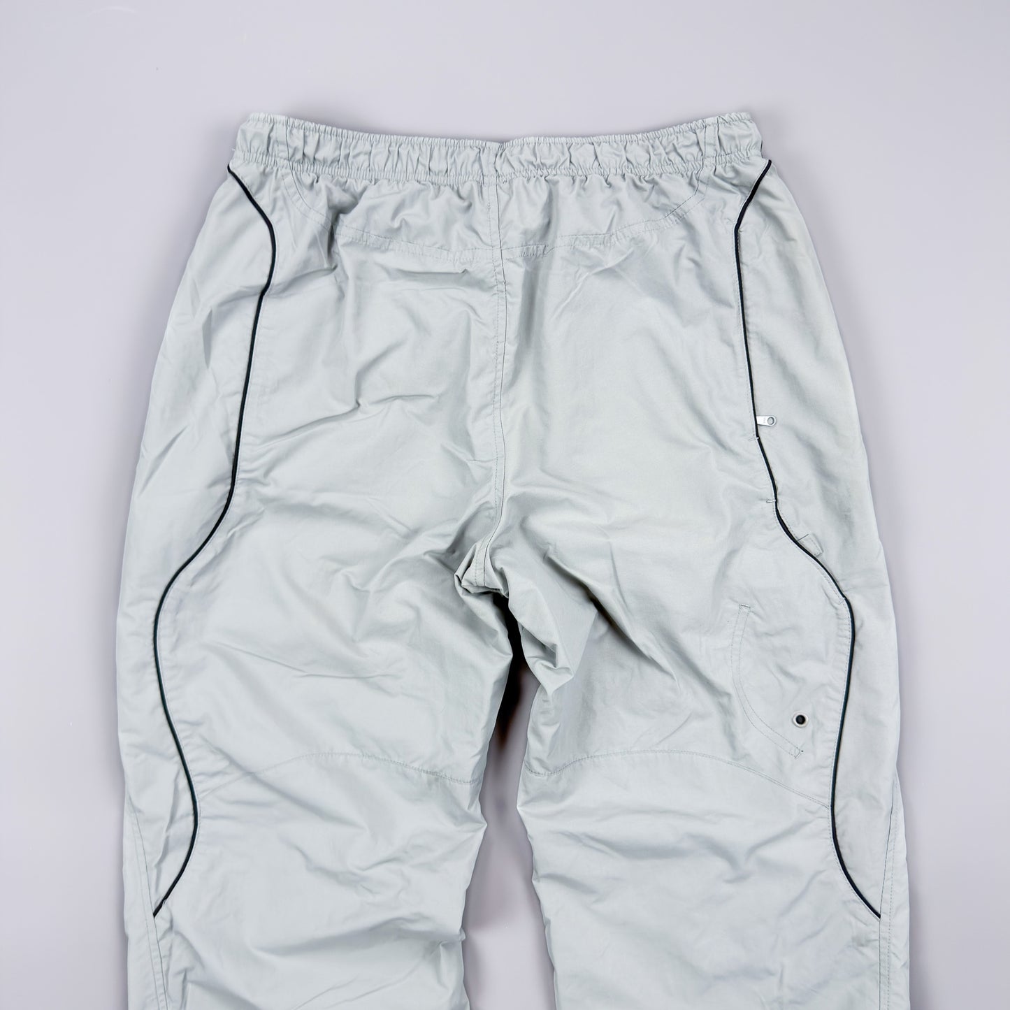 Nike Early 2000's Shox Joggers - Grey / Black - Size: Large