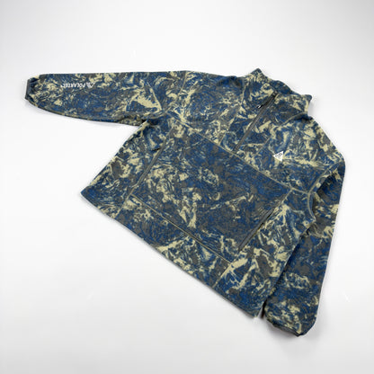FW2020 Nike ACG Wolf Tree 1/4 Zip Quarter Zip Camo Fleece - Size: Womens, Medium