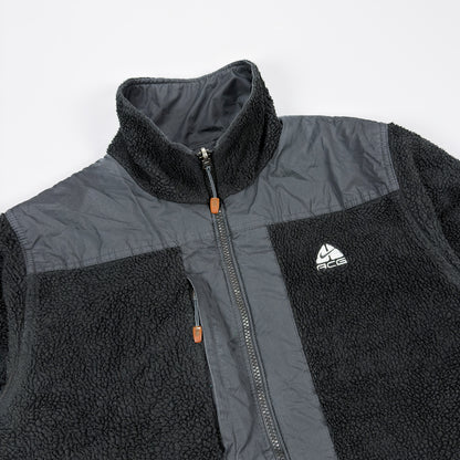 FW2007 Nike ACG Reversible Fleece - Black - Size: Medium