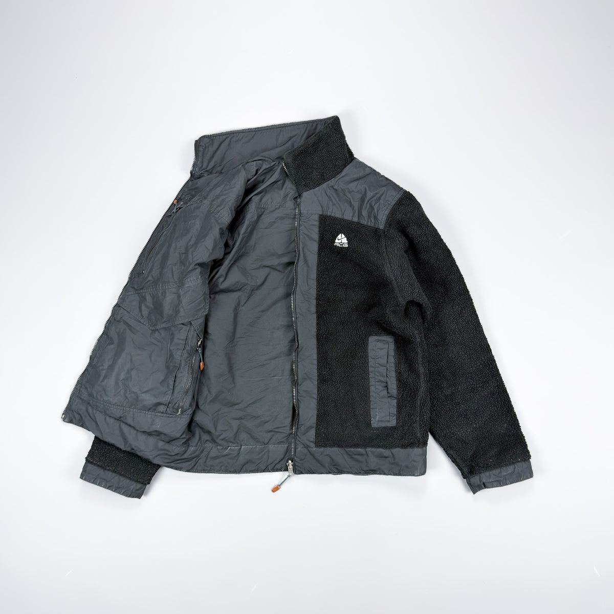 FW2007 Nike ACG Reversible Fleece - Black - Size: Medium