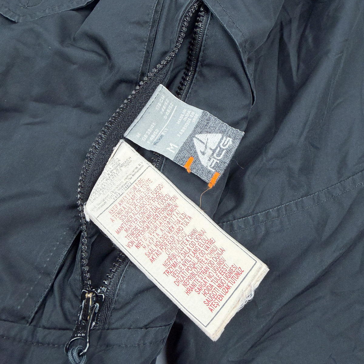 FW2007 Nike ACG Reversible Fleece - Black - Size: Medium