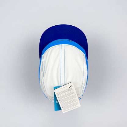 Nike AW84 Dri-fit Zip Reflective Cap  - Blue / White
