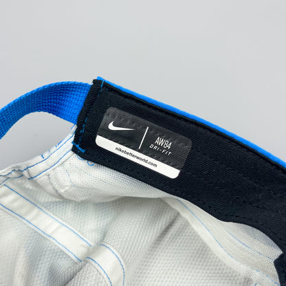 Nike AW84 Dri-fit Zip Reflective Cap  - Blue / White