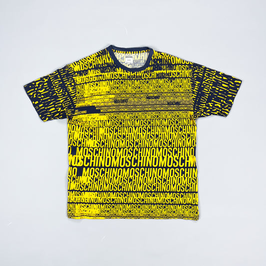 Moschino Jeans 'Crazy' print T-shirt - Size: Large