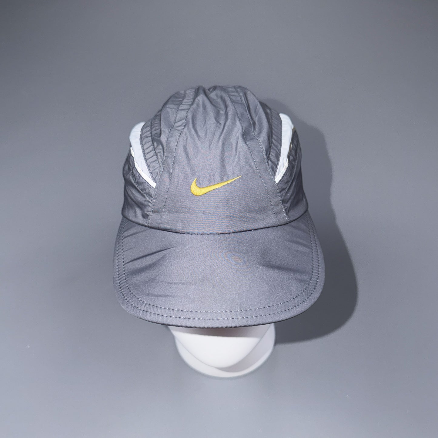 Nike 1999 Alpha Project Special Edition Clima-fit Thin Stripe Cap - Grey / Yellow - AW1999