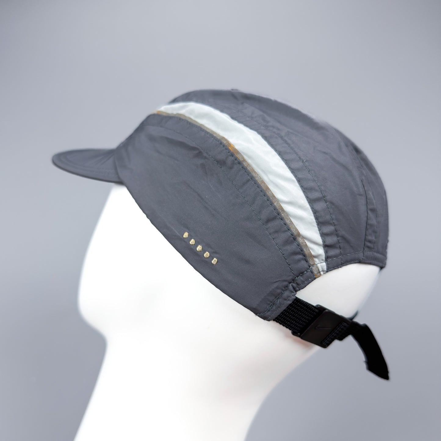 Nike 1999 Alpha Project Special Edition Clima-fit Thin Stripe Cap - Grey / Yellow - AW1999