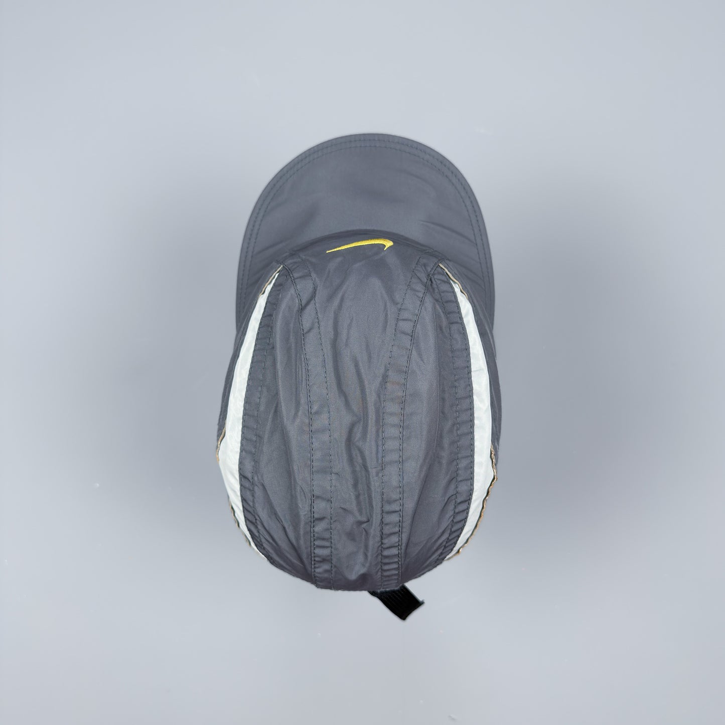 Nike 1999 Alpha Project Special Edition Clima-fit Thin Stripe Cap - Grey / Yellow - AW1999