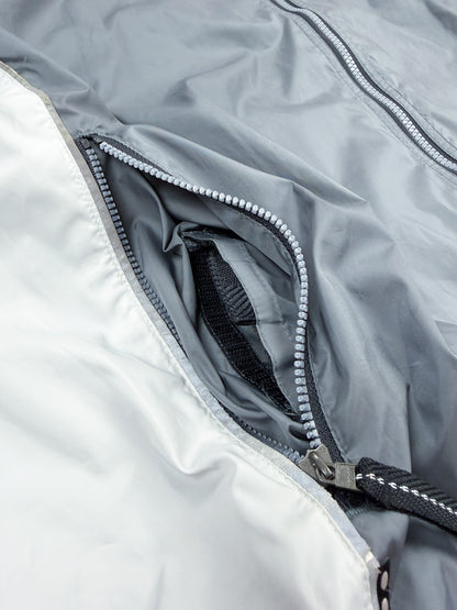 Nike 90's Alpha Project Thin Stripe Running Jacket - Grey / Yellow - FW1999 - Size: Large