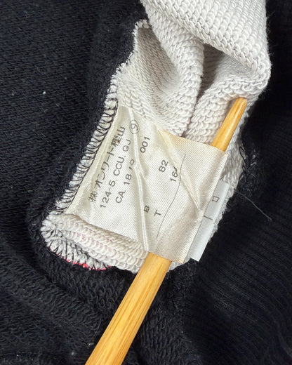 Moschino Jeans Typographic Colour Block Sweatshirt - Size: Small