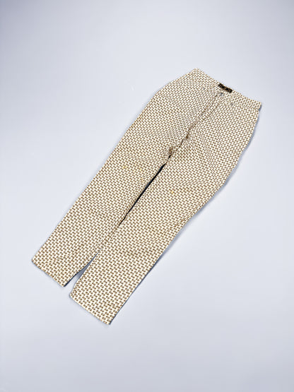 FENDI Zucca Monogram Jeans Roma Amor - Size: 27" Waist