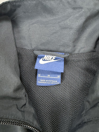 Nike Stripe Track Top / Jacket - Black / White - Size: Medium