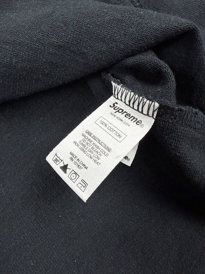 Supreme Box Logo Rugby Shirt - Black / White - Size: Medium