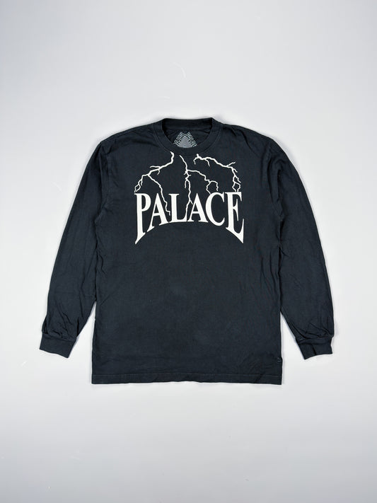 Palace Skateboards 'Funder' Black Long Sleeve T-shirt - Size: Medium