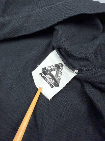 Palace Skateboards 'Funder' Black Long Sleeve T-shirt - Size: Medium