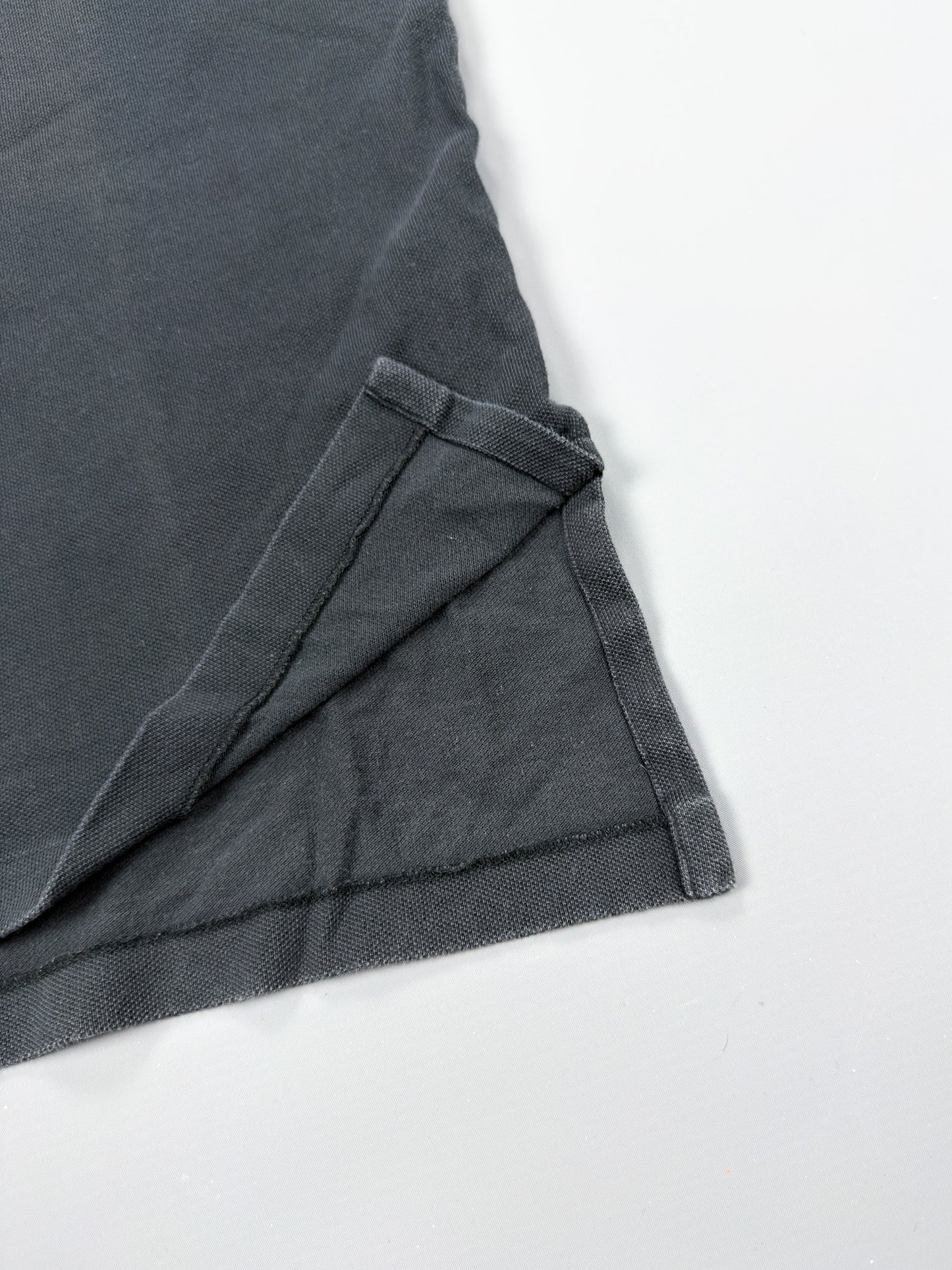 90's Polo Sport Ralph Lauren Polo Shirt Huge Spellout - Black / White - Size: Large