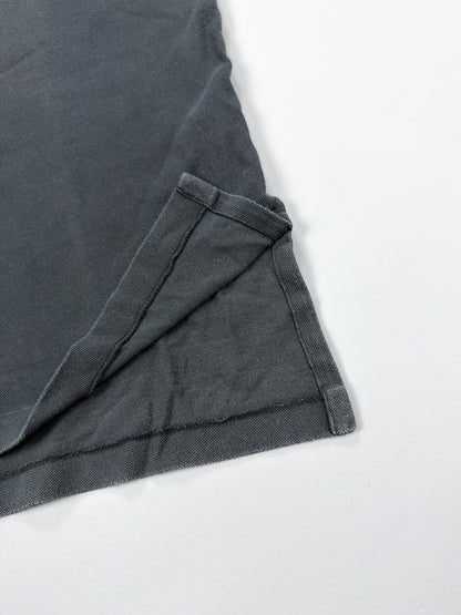 90's Polo Sport Ralph Lauren Polo Shirt Huge Spellout - Black / White - Size: Large