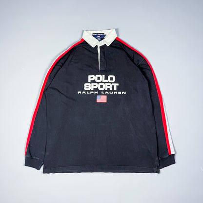 Polo Sport Ralph Lauren Reflective Rugby Shirt - Size: Large