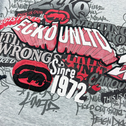 Ecko UNLTD Graffiti Collage T-shirt - Size: Medium