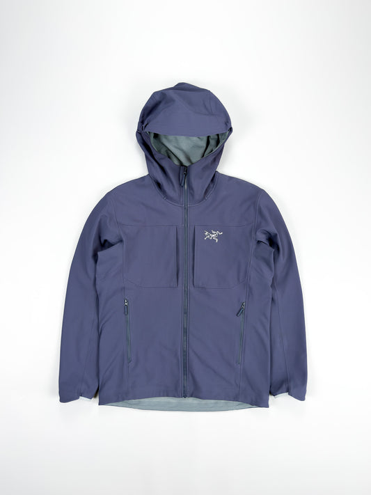 Arc'teryx Gamma MX Hoody Softshell Jacket - Black Sapphire - Size: Medium - 2023