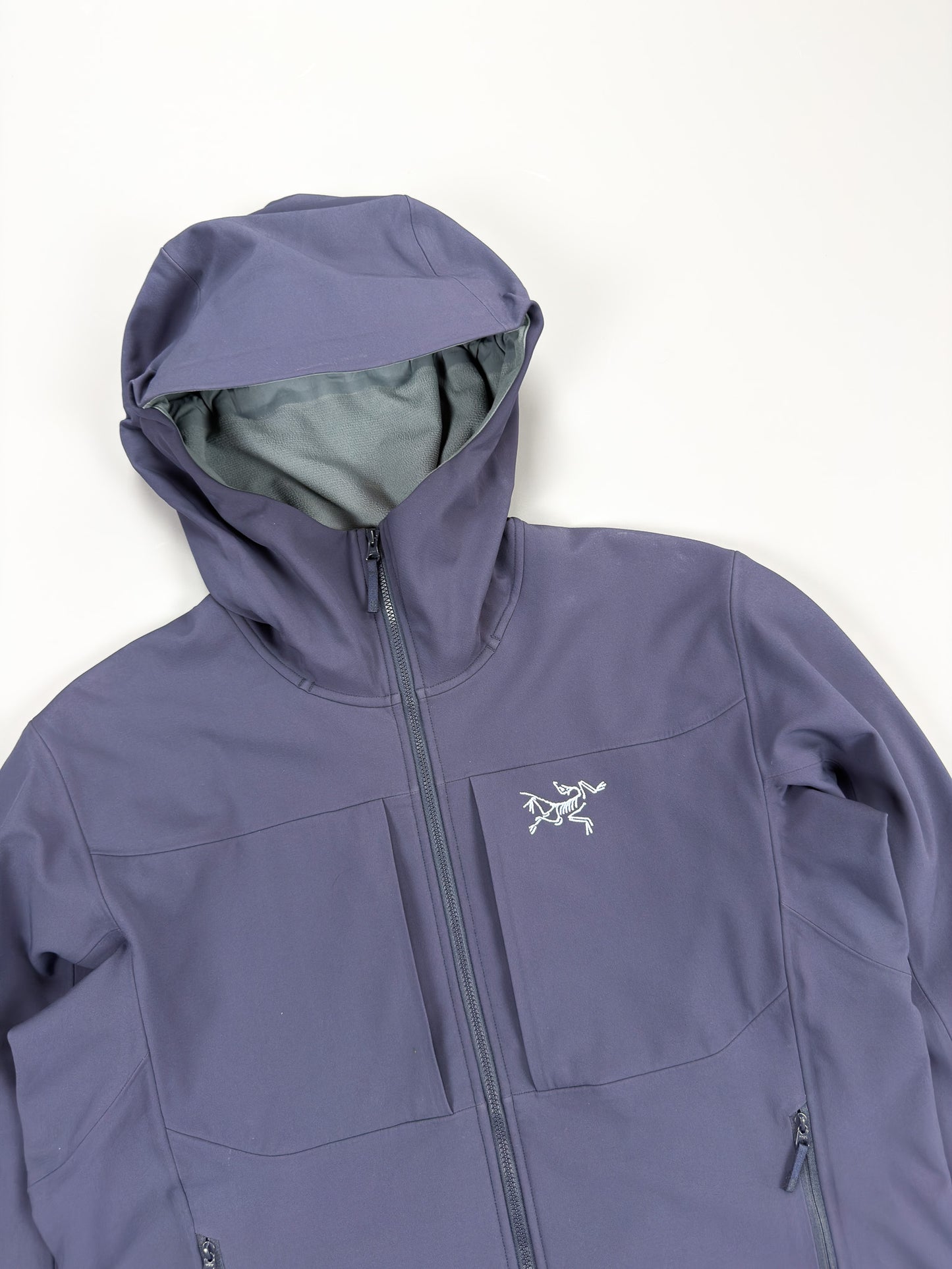 Arc'teryx Gamma MX Hoody Softshell Jacket - Black Sapphire - Size: Medium - 2023