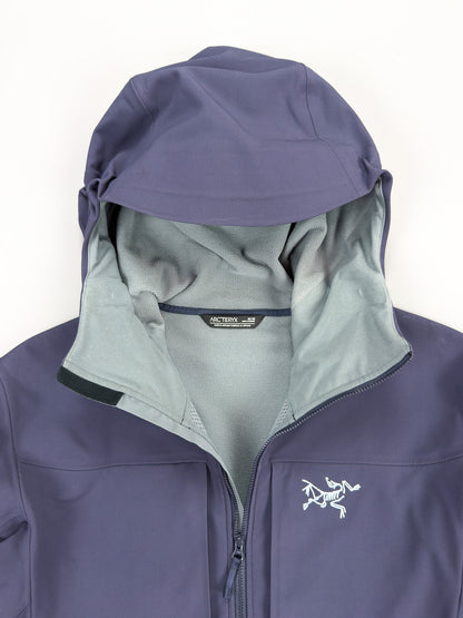 Arc'teryx Gamma MX Hoody Softshell Jacket - Black Sapphire - Size: Medium - 2023