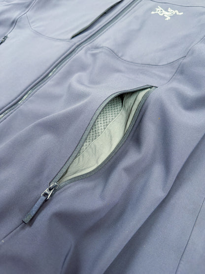 Arc'teryx Gamma MX Hoody Softshell Jacket - Black Sapphire - Size: Medium - 2023
