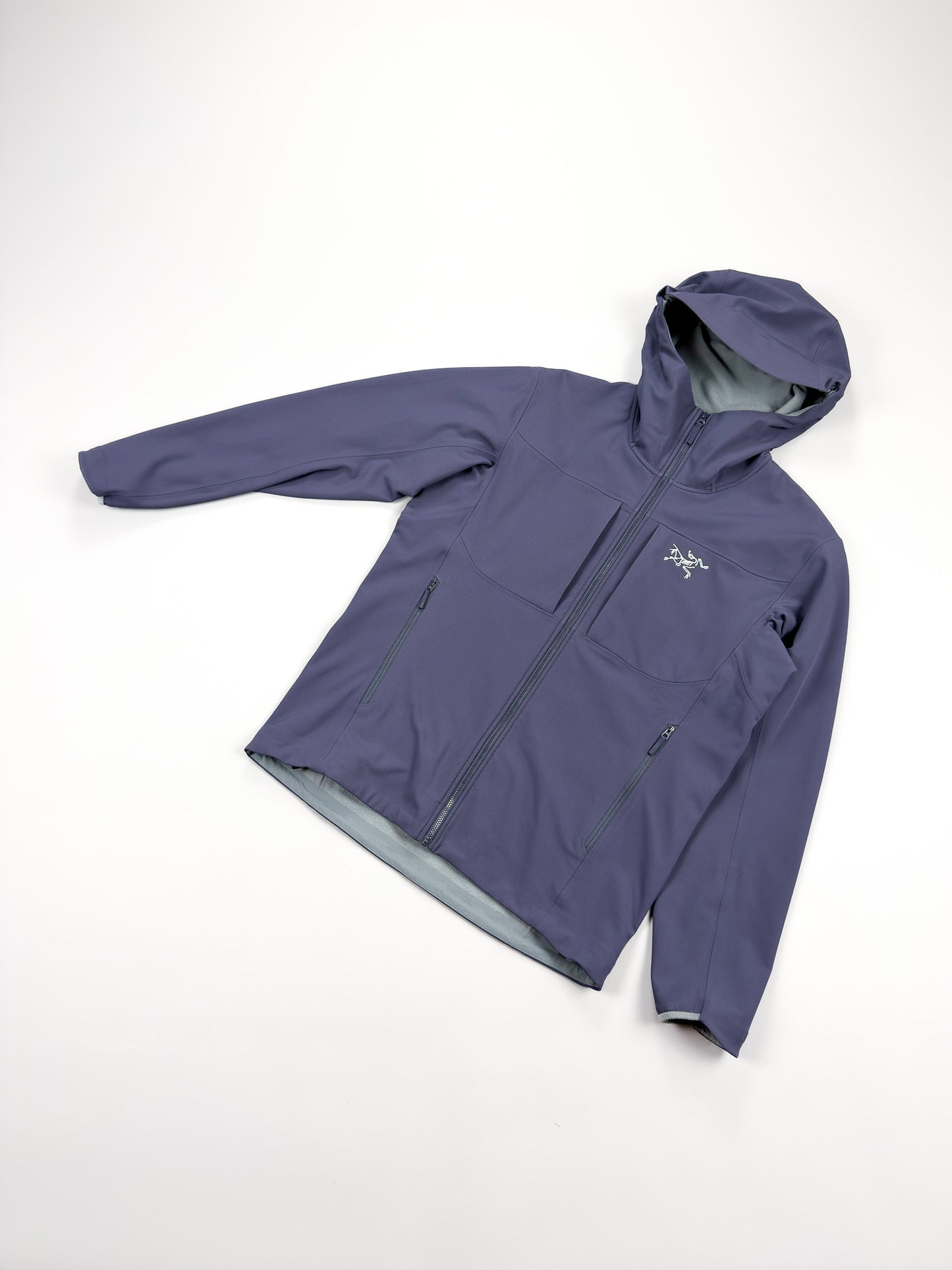 Arc'teryx Gamma MX Hoody Softshell Jacket - Black Sapphire - Size: Medium - 2023