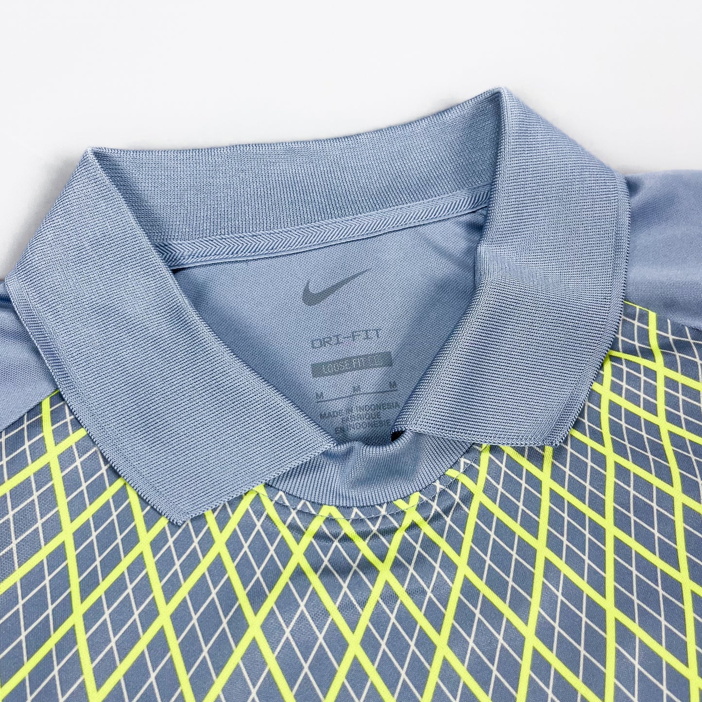 Nike Air Max Plus Tuned Tn 'Quad' Jersey Polo Shirt T-shirt - Size: Medium