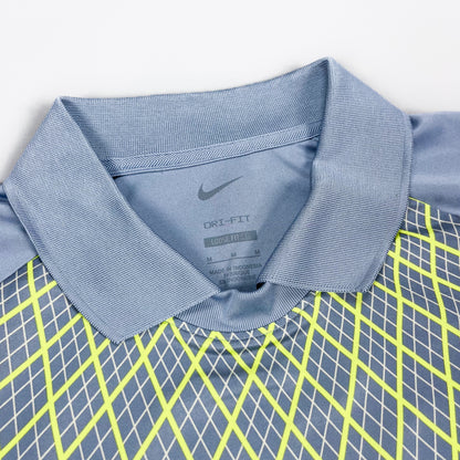 Nike Air Max Plus Tuned Tn 'Quad' Jersey Polo Shirt T-shirt - Size: Medium
