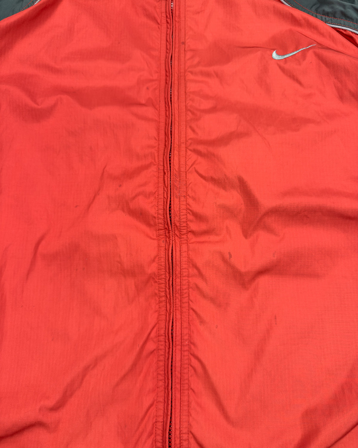 FW1998 Nike ACG Packable Reflective Windbreaker - Red / Dark Grey - Size: XXL