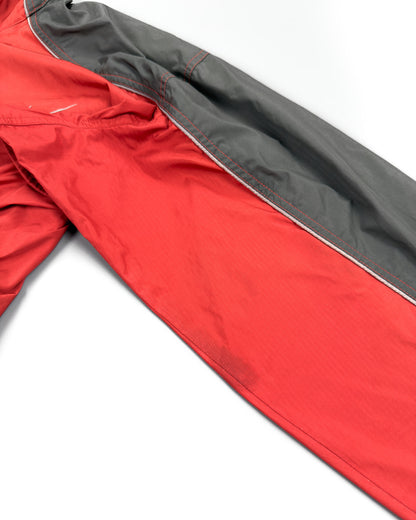 FW1998 Nike ACG Packable Reflective Windbreaker - Red / Dark Grey - Size: XXL