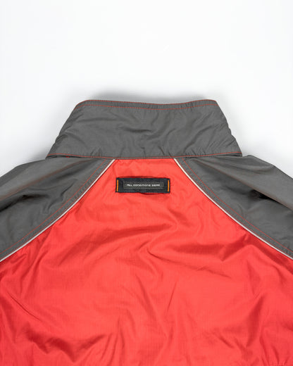 FW1998 Nike ACG Packable Reflective Windbreaker - Red / Dark Grey - Size: XXL