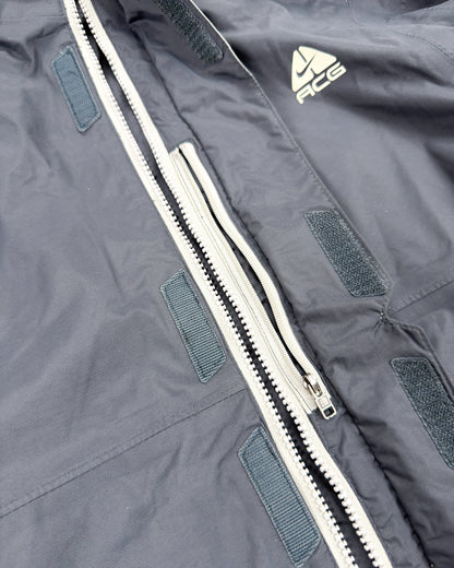 SS2006 Nike ACG Storm-fit Heavy Duty Jacket - Grey / Light Grey - Size: XL