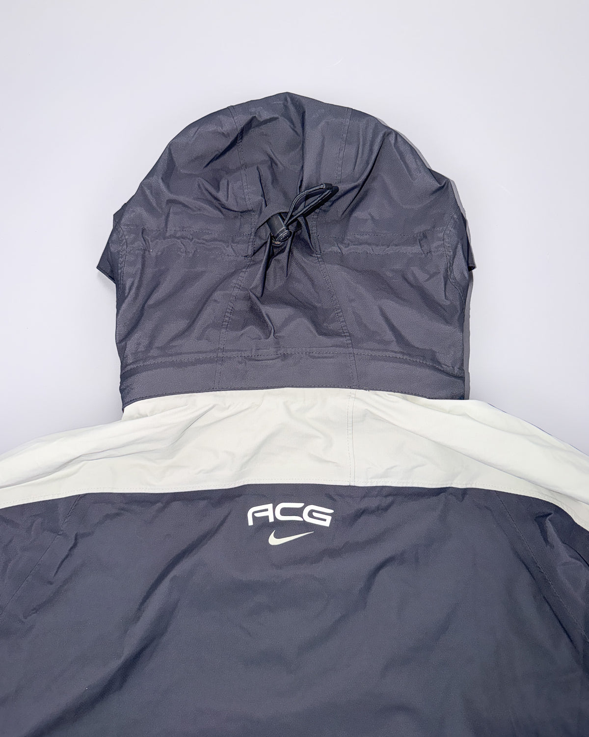 SS2006 Nike ACG Storm-fit Heavy Duty Jacket - Grey / Light Grey - Size: XL