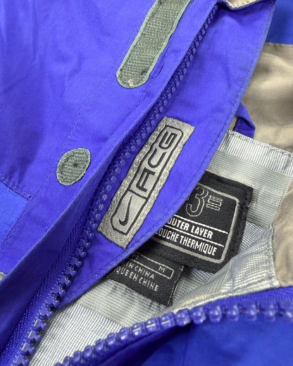 FW2002 Nike ACG Storm-fit Taped Seams Jacket - Blue / Grey - Size: Medium