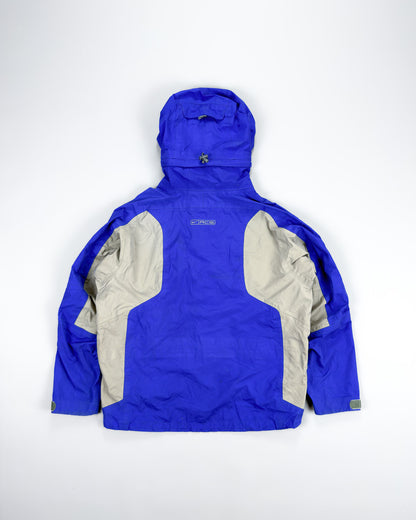 FW2002 Nike ACG Storm-fit Taped Seams Jacket - Blue / Grey - Size: Medium