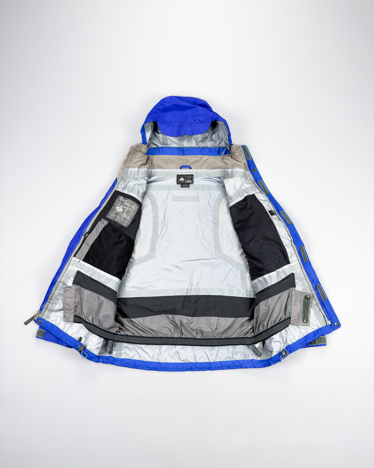 FW2002 Nike ACG Storm-fit Taped Seams Jacket - Blue / Grey - Size: Medium