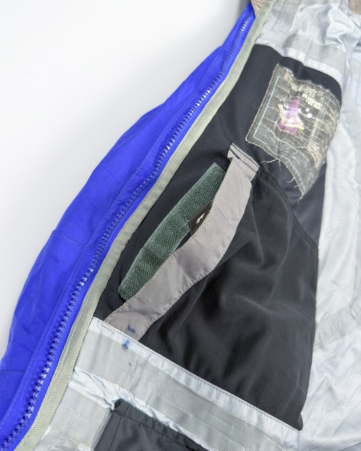 FW2002 Nike ACG Storm-fit Taped Seams Jacket - Blue / Grey - Size: Medium