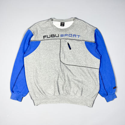 FUBU 'FOR US BY US' Sport Sweatshirt - Size: Medium