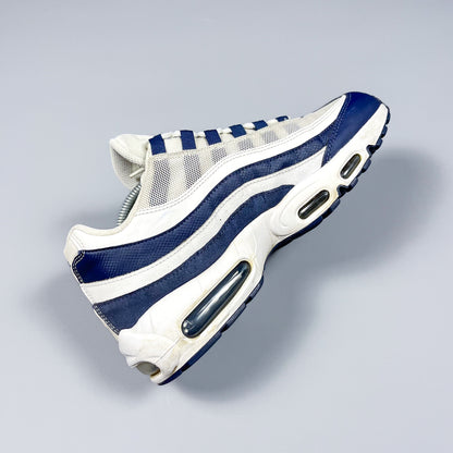 Nike Air Max 95 'Essential White Navy' - Size: UK8