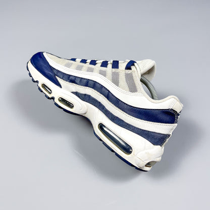 Nike Air Max 95 'Essential White Navy' - Size: UK8