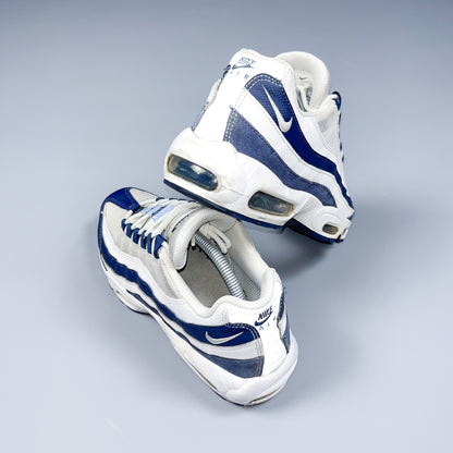 Nike Air Max 95 'Essential White Navy' - Size: UK8