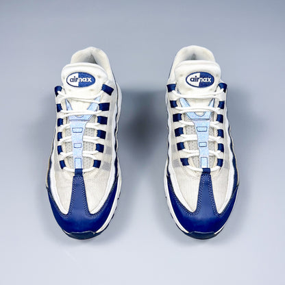 Nike Air Max 95 'Essential White Navy' - Size: UK8