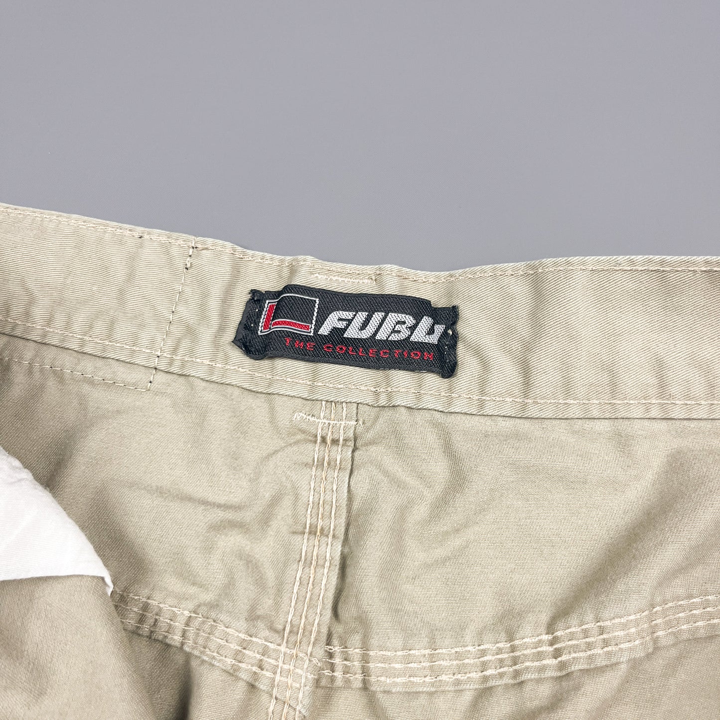 FUBU Denim Utility Jorts 3/4 Length Shorts - Size: 32"