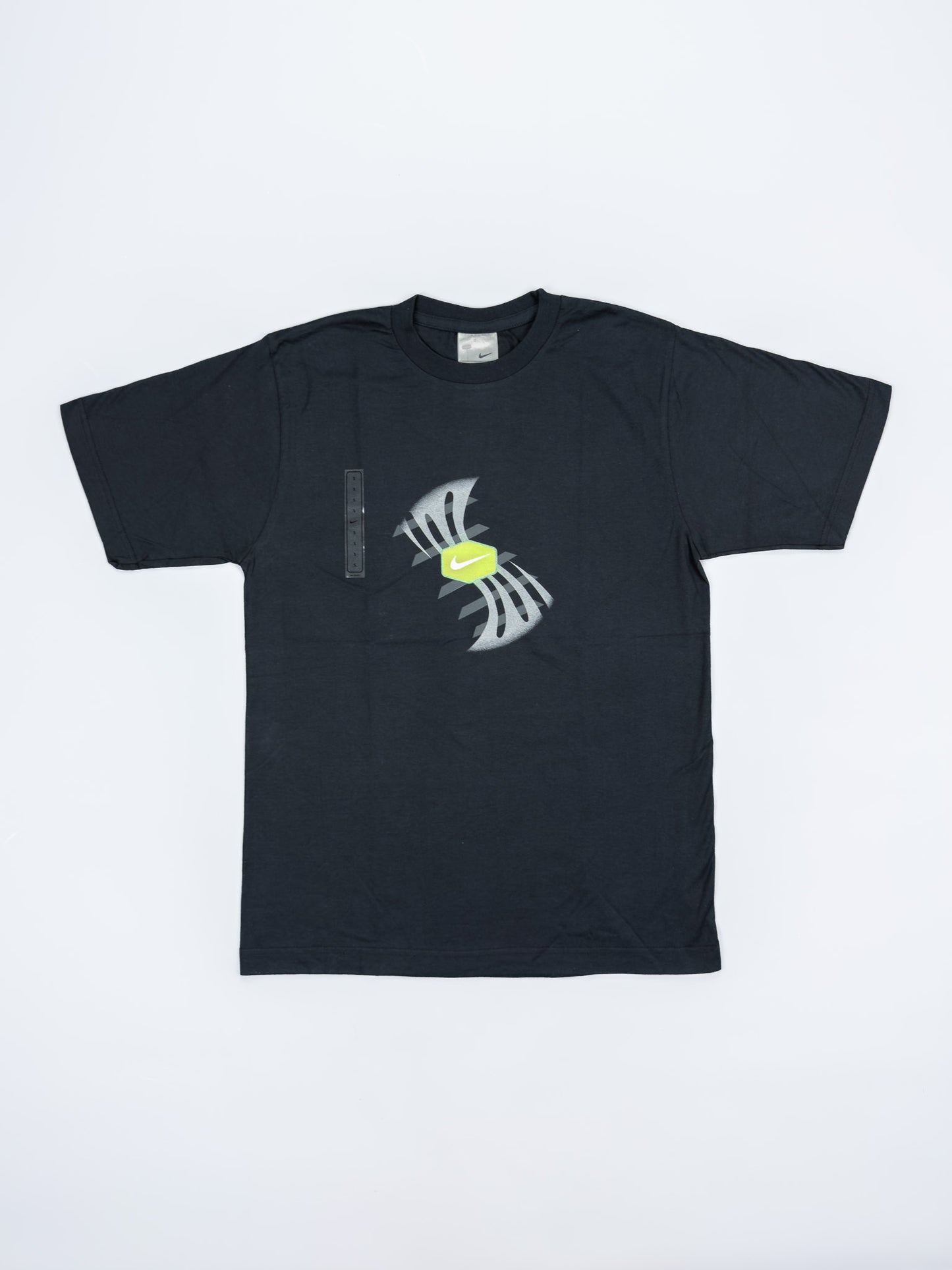 Nike Air Max Plus Tuned Tn Early 2000's Graphic Printed Hex T-shirt - Black - Size: Small