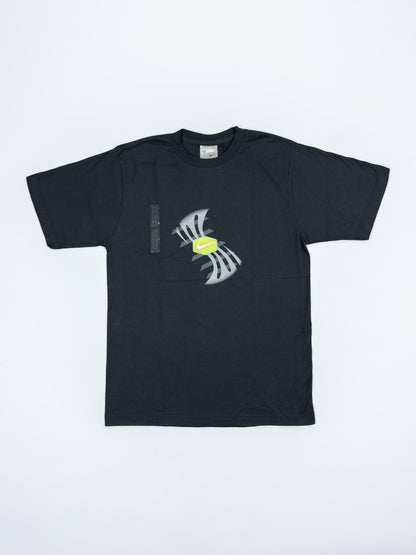 Nike Air Max Plus Tuned Tn Early 2000's Graphic Printed Hex T-shirt - Black - Size: Small