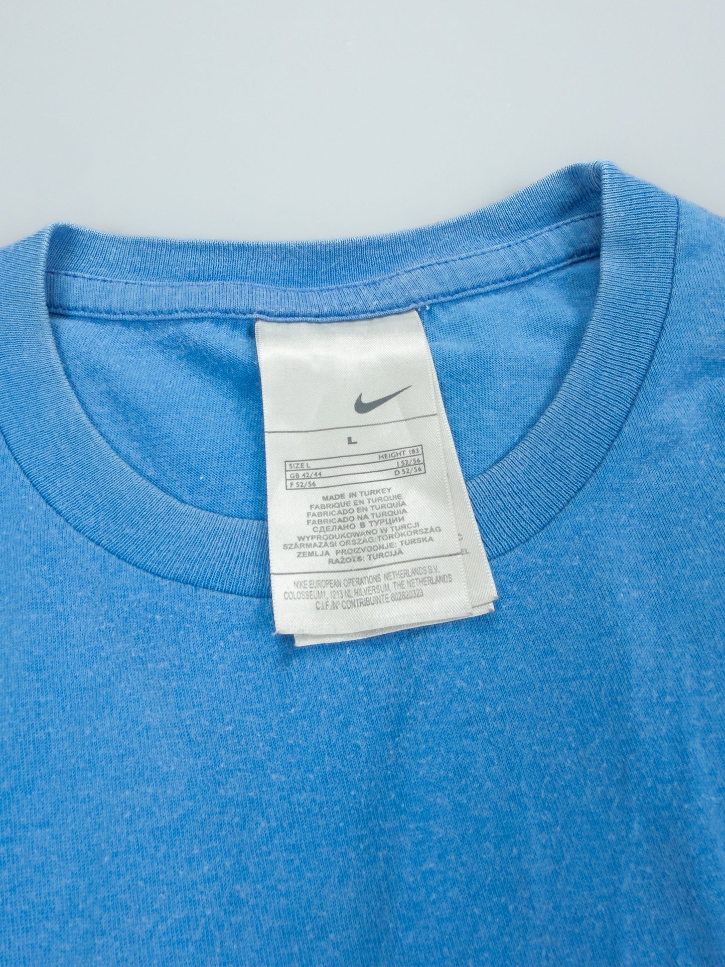 Nike Air Max Plus Tuned Tn Early 2000's Graphic Printed Hex T-shirt - Blue - Size: Large