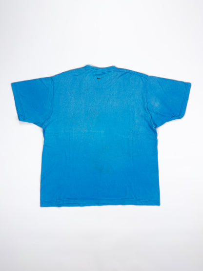 Nike Air Max Plus Tuned Tn Early 2000's Graphic Printed Hex T-shirt - Blue - Size: Large