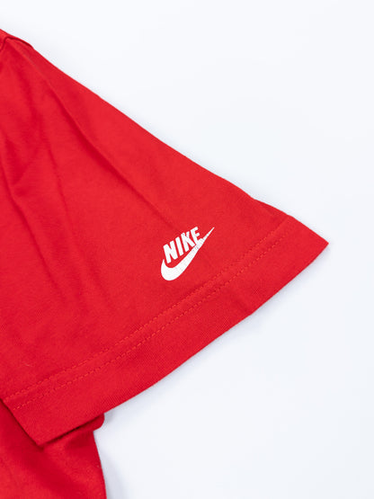 Nike Air Max Plus Tuned Tn Early 2000's Graphic Printed T-shirt - Red - Size: Medium